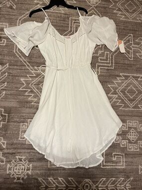 Off Shoulder Peasant Dress